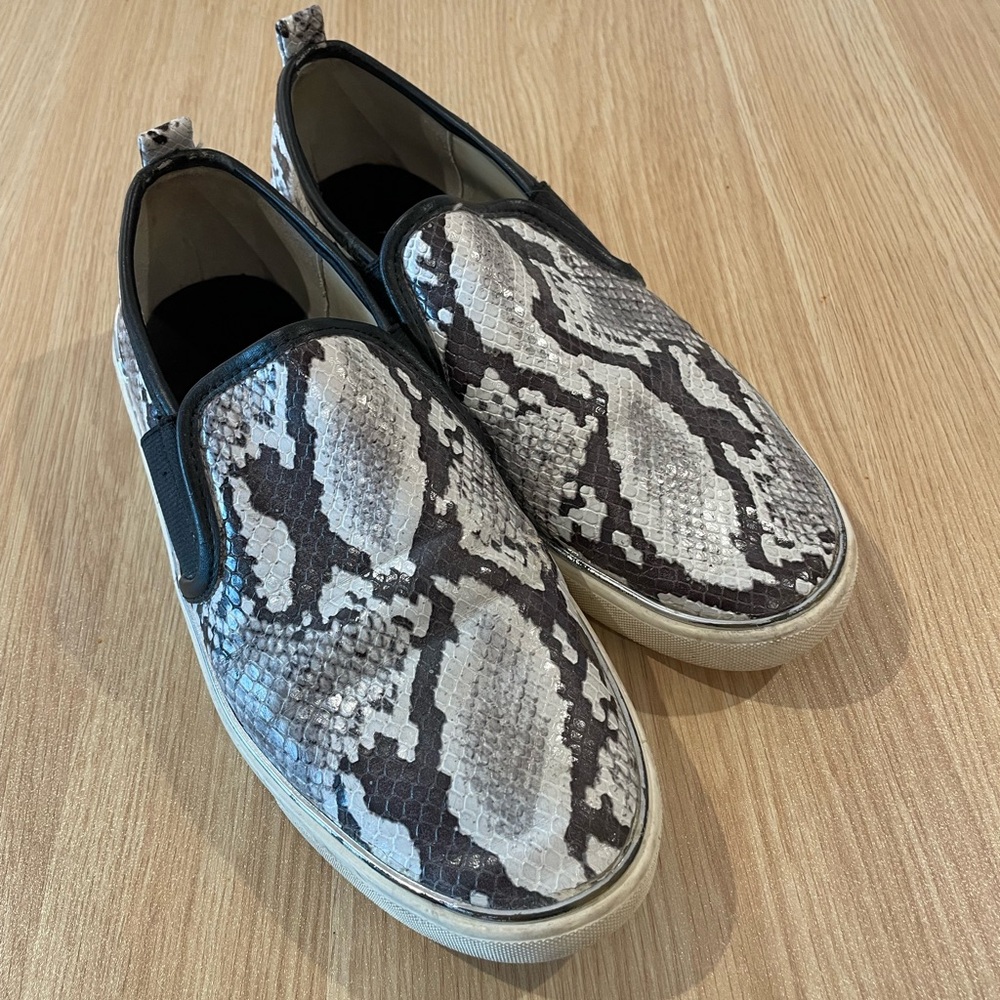 Aldo Snake Print Sneakers - Womens